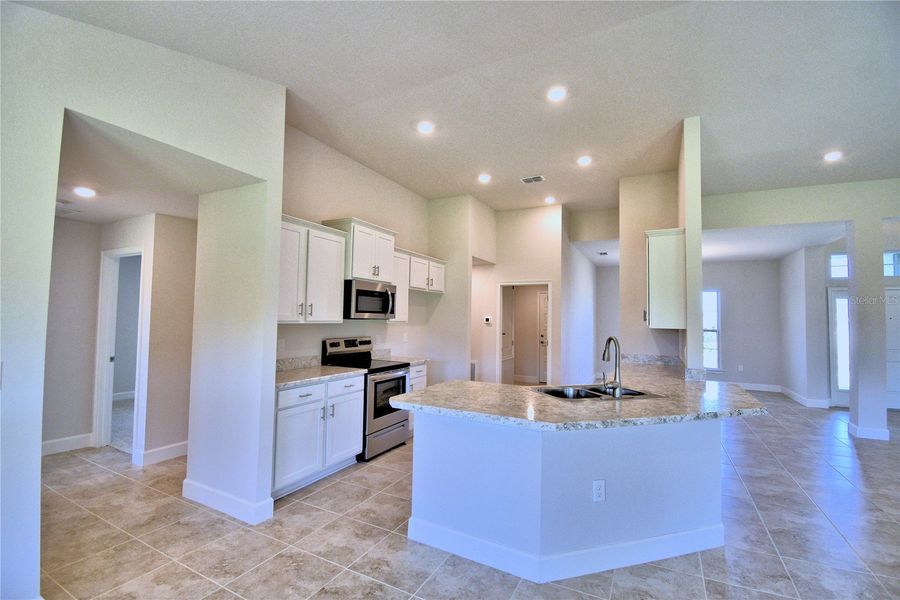 Furnished interior view inside a new home in Cadence Crossing, Auburndale (Image 5). Furnished interior view inside a new home in Cadence Crossing, Auburndale (Image 5).