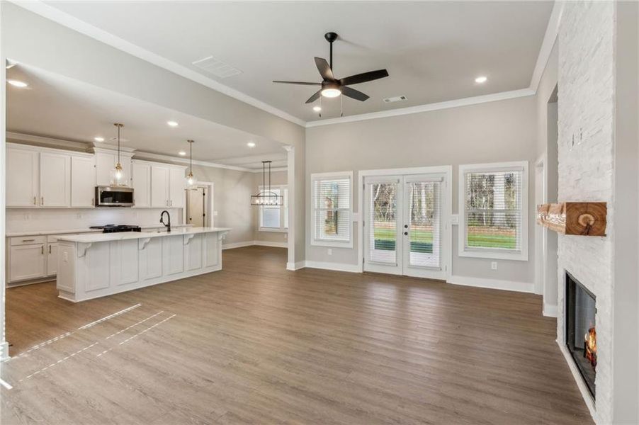 Spacious, unfurnished interior of a new home in , Clarkesville (Image 19). Spacious, unfurnished interior of a new home in , Clarkesville (Image 19).