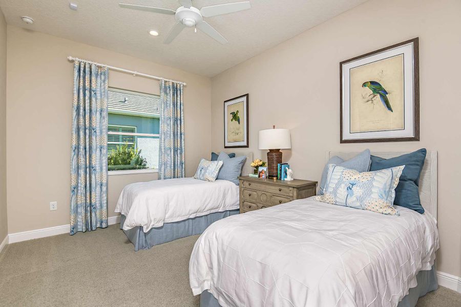 Representative furnished interior of a home built from the Bright Meadow 2 by Neal Communities in Grand Park, Sarasota (Image 16).