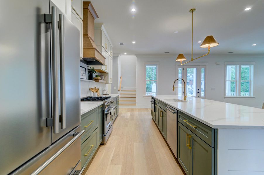 Furnished interior view inside a new home in , Hollywood (Image 45).