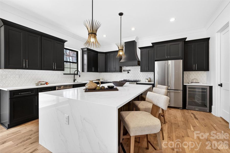 Furnished interior view inside a new home in , Charlotte (Image 5).