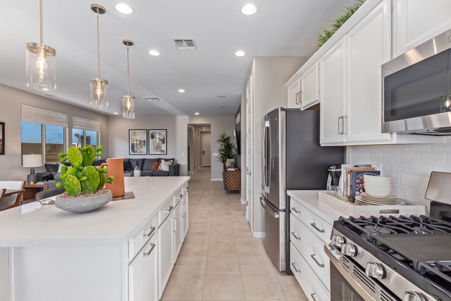 Furnished interior view inside a new home in Rancho Mercado, Surprise (Image 8).