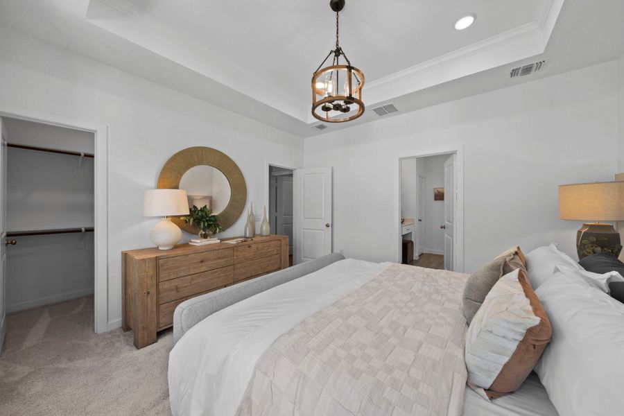 Representative furnished interior of a home built from the Lufkin by Pulte Homes in Pulte Homes at Two Step Farm, Montgomery (Image 16). Representative furnished interior of a home built from the Lufkin by Pulte Homes in Pulte Homes at Two Step Farm, Montgomery (Image 16).