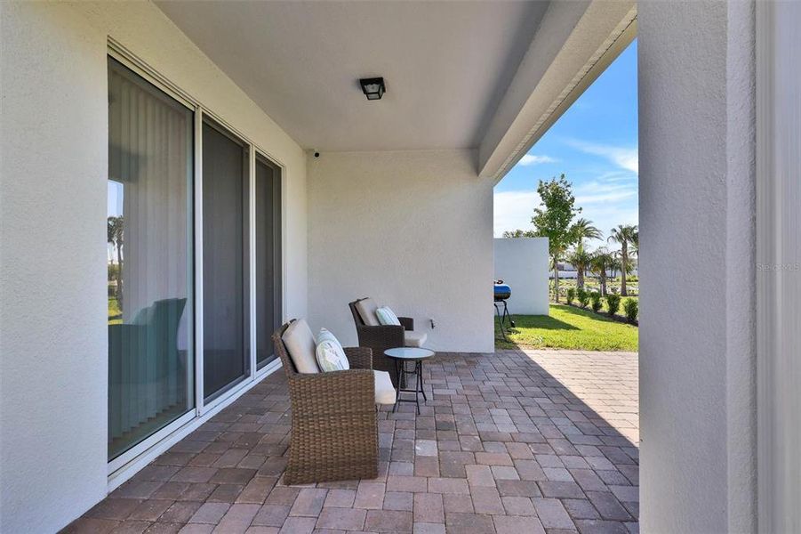 Exterior details and patio area of a home in , Winter Garden (Image 3). Exterior details and patio area of a home in , Winter Garden (Image 3).