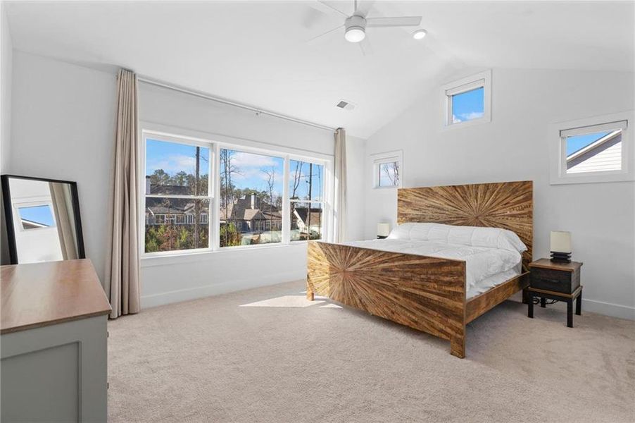 Furnished interior view inside a new home in , Marietta (Image 15).