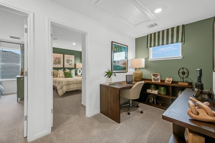 Furnished interior view inside a new home in Lisso, Pflugerville (Image 13).
