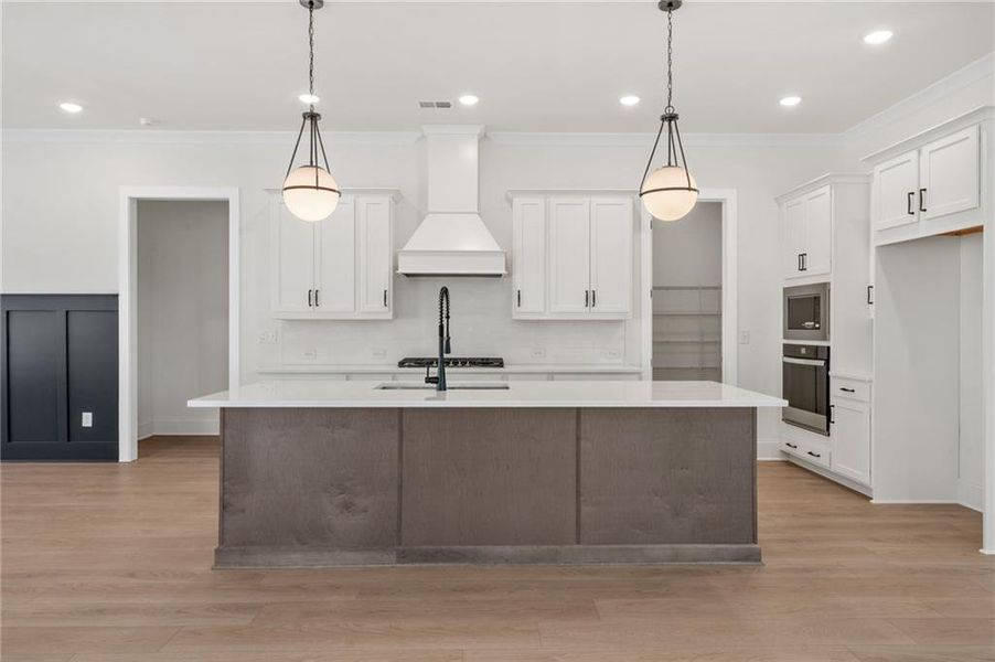 Furnished interior view inside a new home in The Reserve at Knollwood, Canton (Image 5).