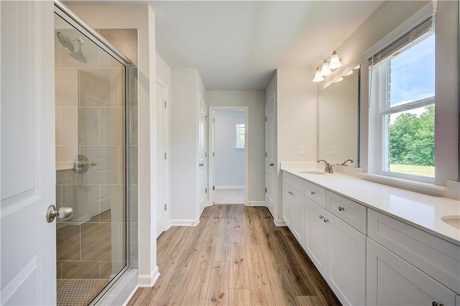 Furnished interior view inside a new home in Bowers Farm, McDonough (Image 5).