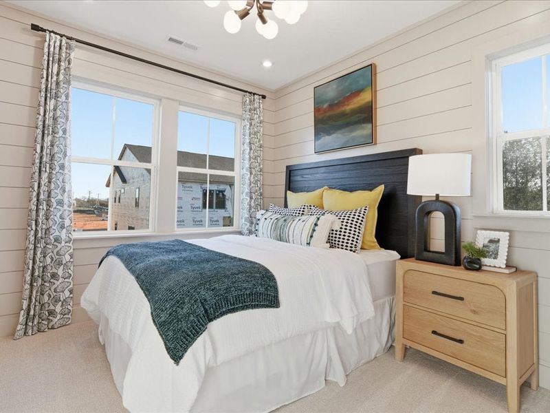 Representative furnished interior of a home built from the Regent by Tri Pointe Homes in Ascend, Charlotte (Image 31).