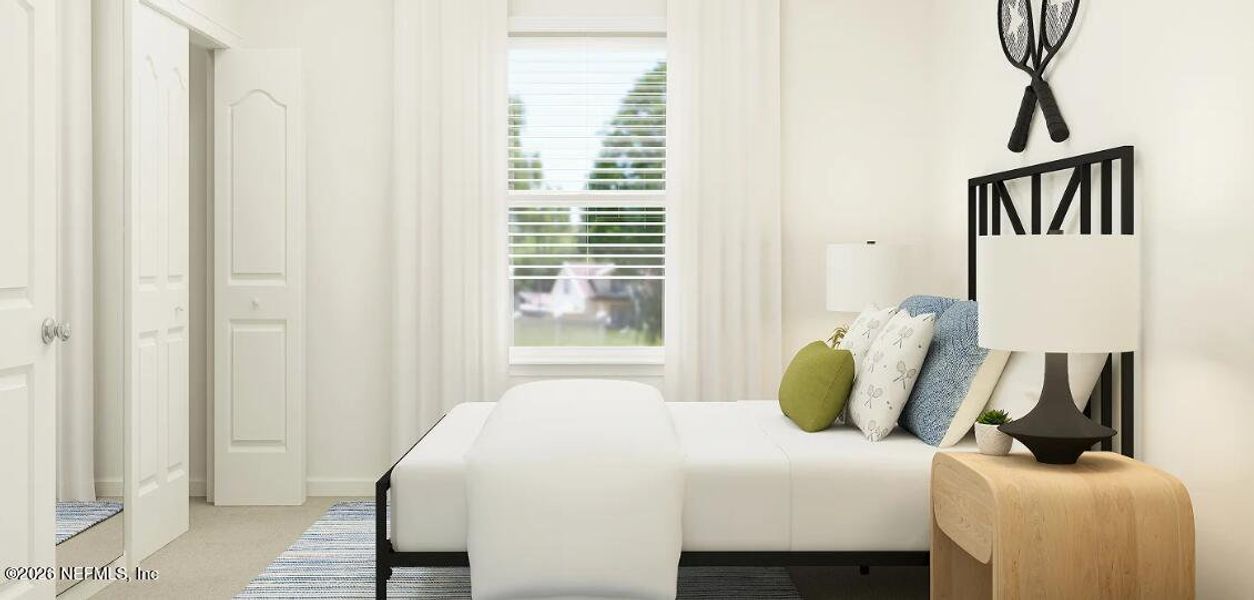 Furnished interior view inside a new home in Granary Park, Green Cove Springs (Image 10).