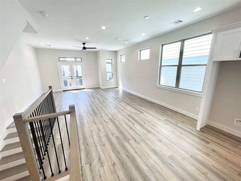 Views from the kitchen. Views from the kitchen.