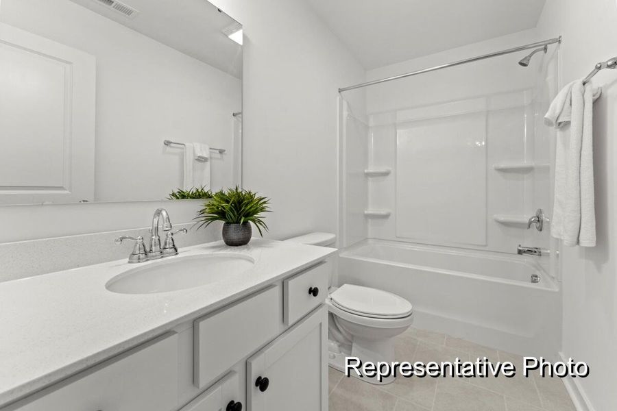 Furnished interior view inside a new home in Reeves Crossing, St. George (Image 7).