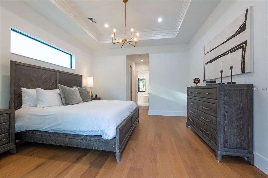 Furnished interior view inside a new home in , Sarasota (Image 18).