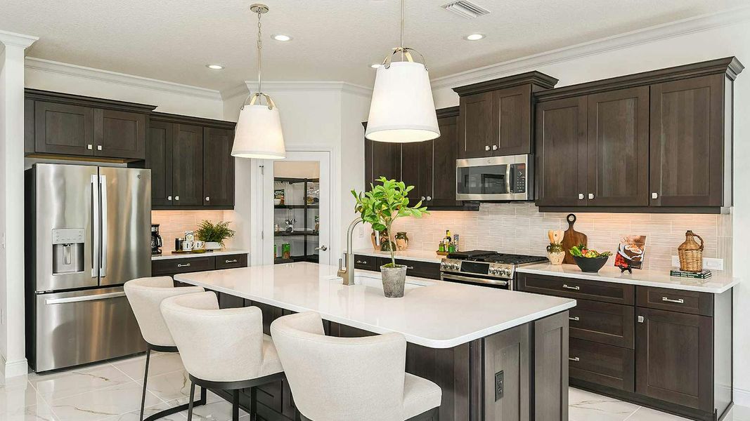 Furnished interior view inside a new home in Windward Real Estate and Homes for Sale in Sarasota, FL - Neal Communities, Sarasota (Image 8). Furnished interior view inside a new home in Windward Real Estate and Homes for Sale in Sarasota, FL - Neal Communities, Sarasota (Image 8).