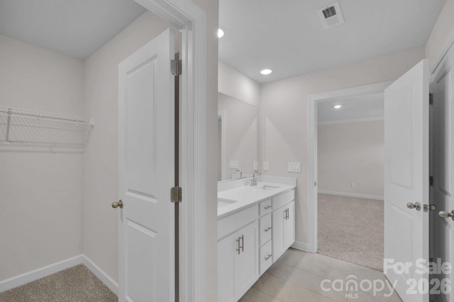 Furnished interior view inside a new home in Seattle Crossing, Shelby (Image 7).