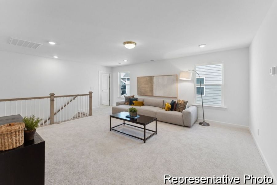 Furnished interior view inside a new home in Shay Crossing, Salisbury (Image 11).