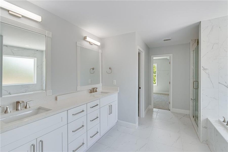 Furnished interior view inside a new home in , Gainesville (Image 34).