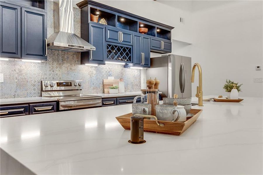 Furnished interior view inside a new home in , Atlanta (Image 46). Furnished interior view inside a new home in , Atlanta (Image 46).