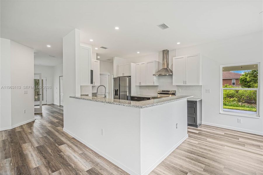 Furnished interior view inside a new home in , Sebring (Image 5).