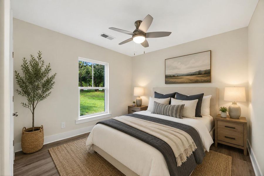 Furnished interior view inside a new home in , Awendaw (Image 16).