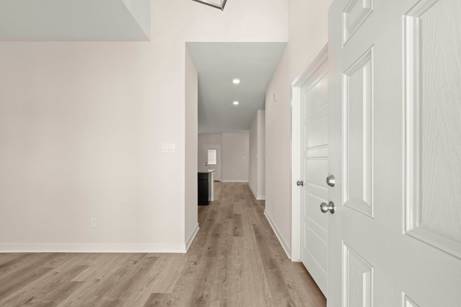 Spacious, unfurnished interior of a new home in The Village at Elm Creek, Troy (Image 9).