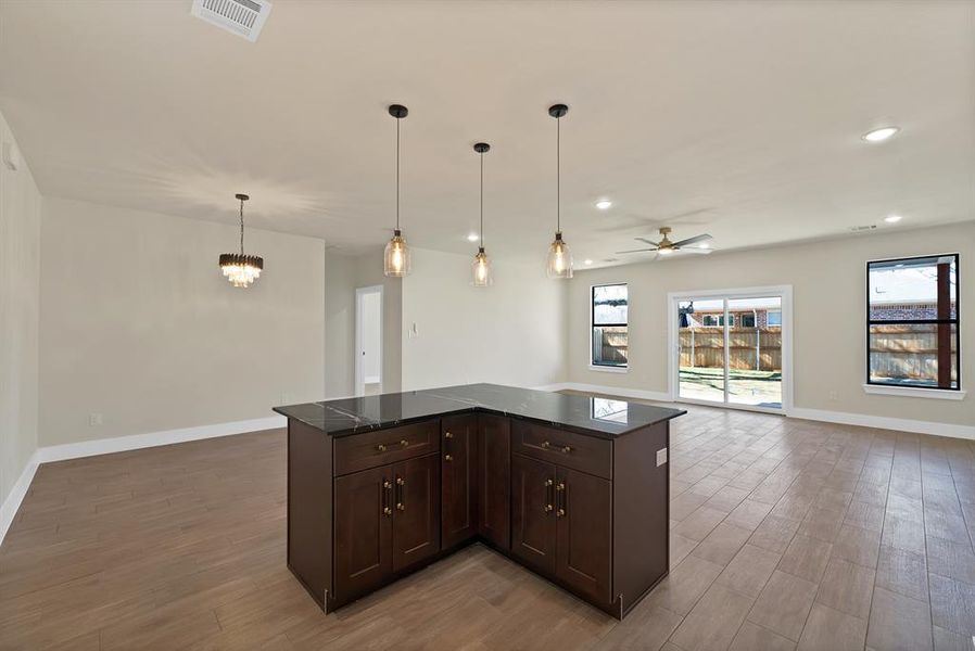 Furnished interior view inside a new home in , Granbury (Image 9). Furnished interior view inside a new home in , Granbury (Image 9).