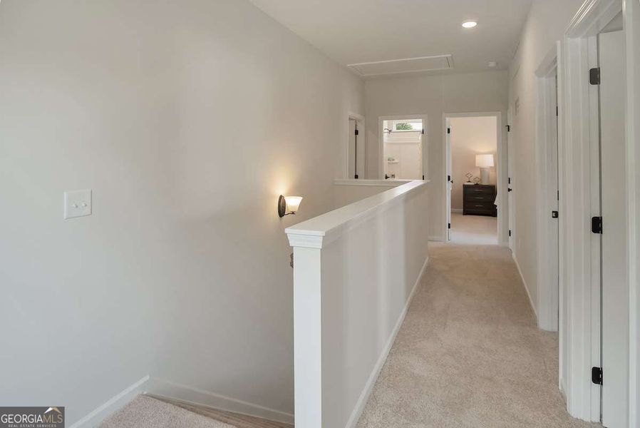 Spacious, unfurnished interior of a new home in Bryson Farms, Byron (Image 17).