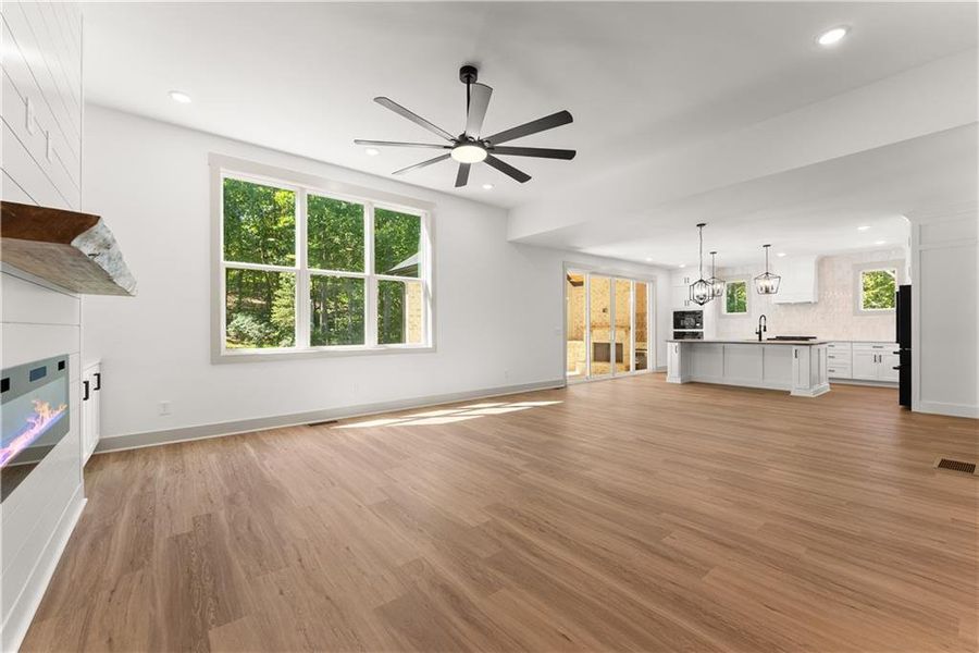 Spacious, unfurnished interior of a new home in , Baldwin (Image 49).