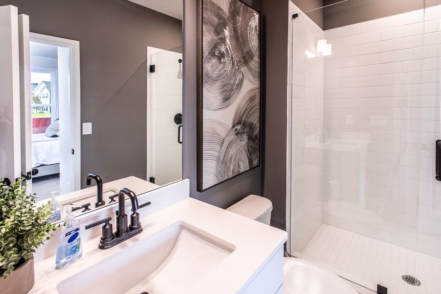 Furnished interior view inside a new home in Hillside Manor, Powder Springs (Image 16).