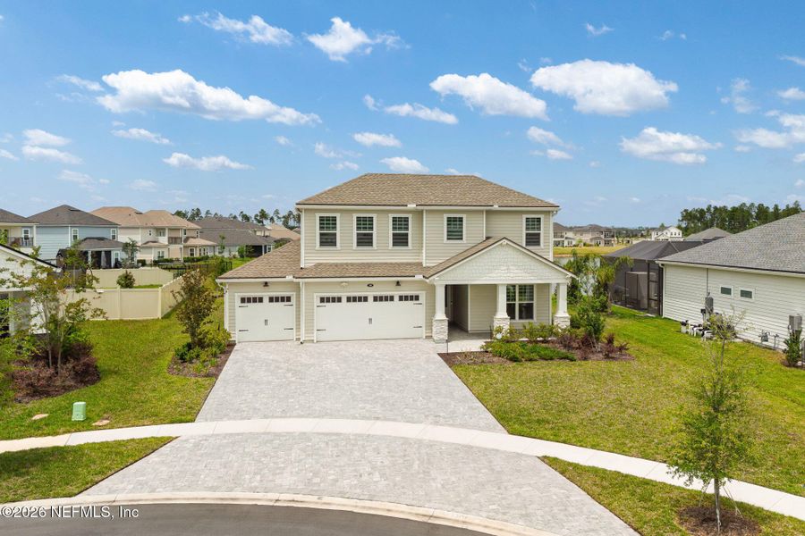 Front exterior of a new home in , St. Augustine, FL, highlighting curb appeal (Image 31).