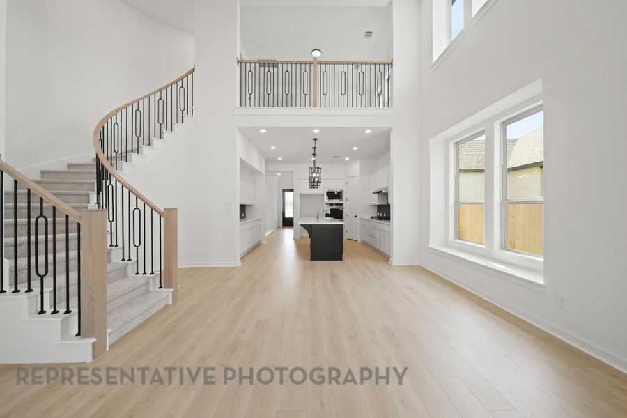 Representative Photo of spiral staircase.
