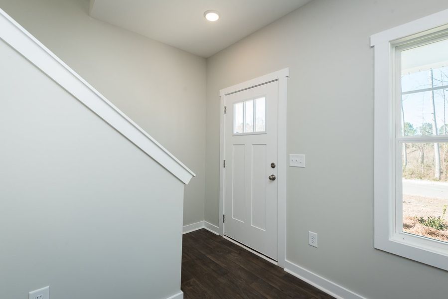 Representative unfurnished interior of a home built from the Monroe II by Foundation Home Builders LLC in Pinnix Loop, Burlington (Image 16).