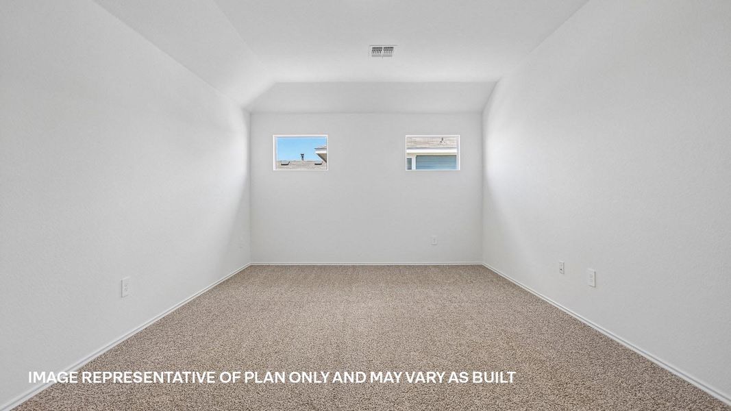 Representative unfurnished interior of a home built from the The Naples by D.R. Horton in Durango, Mustang Ridge (Image 31).