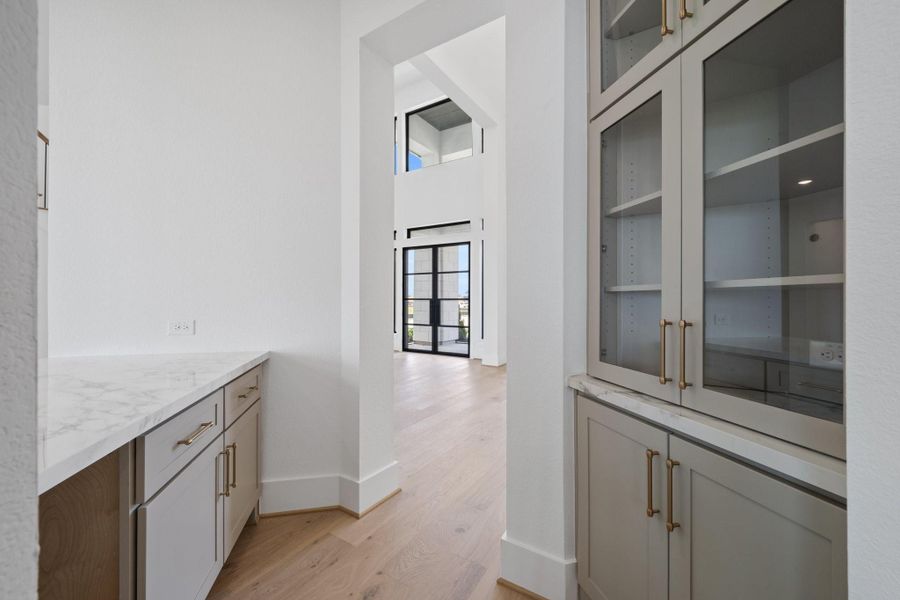 Another view of the butler's pantry Another view of the butler's pantry