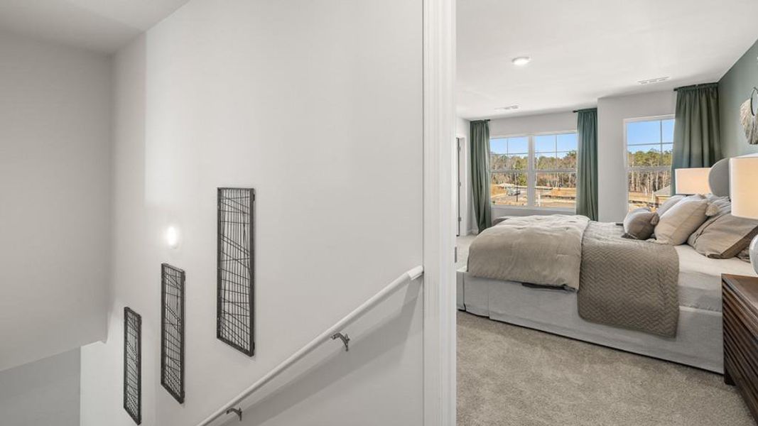 Furnished interior view inside a new home in Pointe Park, Union City (Image 5).