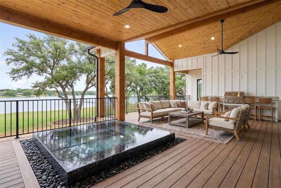 Exterior details and patio area of a home in , Frisco (Image 26). Exterior details and patio area of a home in , Frisco (Image 26).