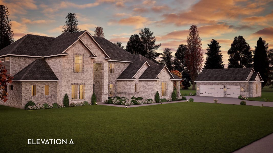 Representative exterior photo of a completed home built from the Pebblebeach by CastleRock Communities in Arcadia, Brentwood, TN (Image 2). Representative exterior photo of a completed home built from the Pebblebeach by CastleRock Communities in Arcadia, Brentwood, TN (Image 2).