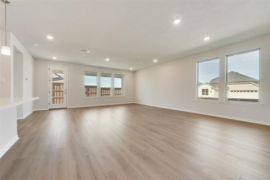 Spacious, unfurnished interior of a new home in Villages of Hurricane Creek, Anna (Image 12). Spacious, unfurnished interior of a new home in Villages of Hurricane Creek, Anna (Image 12).