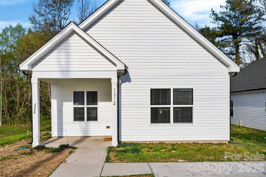 Exterior details and patio area of a home in , Statesville (Image 3).