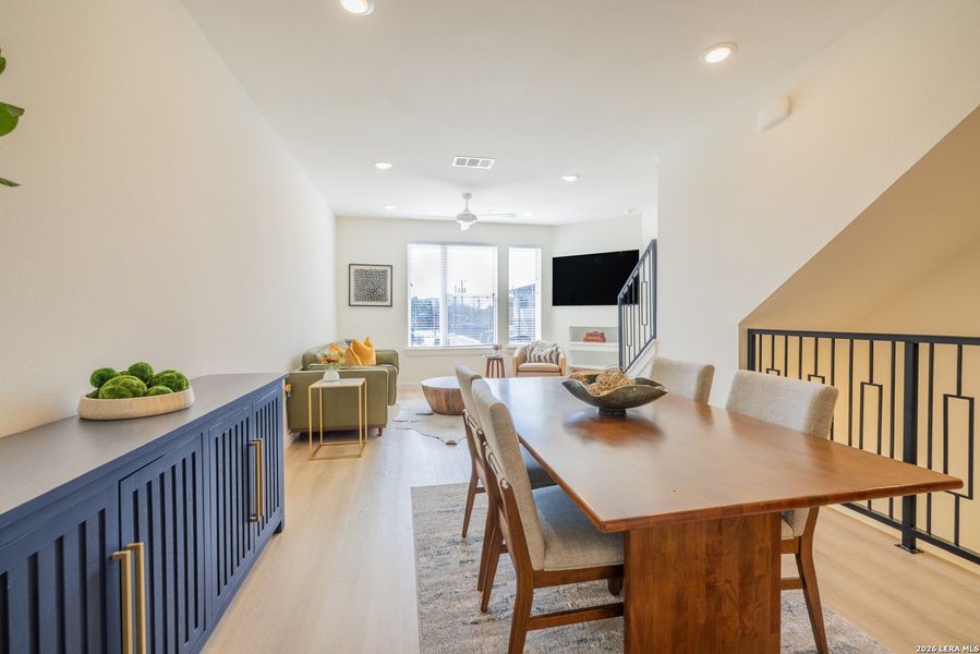 Furnished interior view inside a new home in Grayson House, San Antonio (Image 11).
