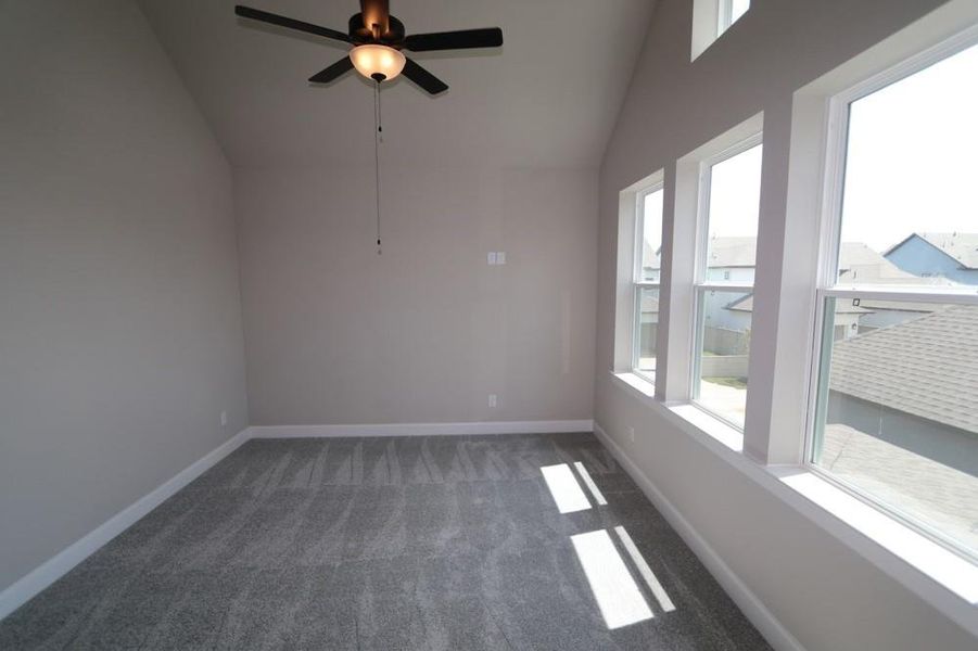 Spacious, unfurnished interior of a new home in Pomona 40' Homesites, Manvel (Image 9). Spacious, unfurnished interior of a new home in Pomona 40' Homesites, Manvel (Image 9).