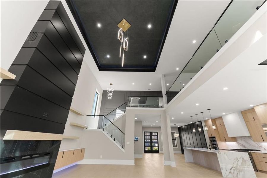 Furnished interior view inside a new home in , Hoschton (Image 5).