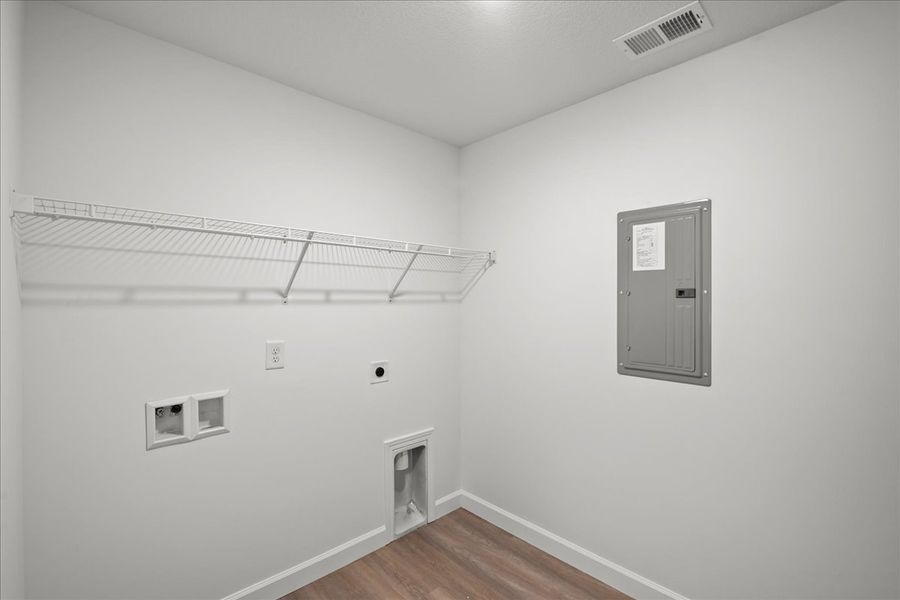 Representative unfurnished interior of a home built from the Riley by Enchanted Homes in Gentry Place, Spartanburg (Image 23).