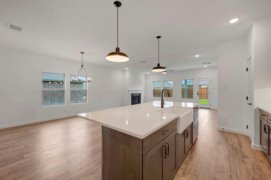 Furnished interior view inside a new home in Rolling Ridge, Van Alstyne (Image 6). Furnished interior view inside a new home in Rolling Ridge, Van Alstyne (Image 6).