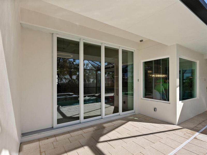 Exterior details and patio area of a home in , Sarasota (Image 4). Exterior details and patio area of a home in , Sarasota (Image 4).