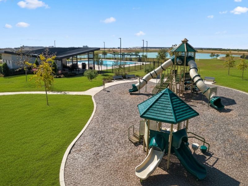 Enjoy access to swimming pools, playgrounds, and a clubhouse for resort-style living. Enjoy access to swimming pools, playgrounds, and a clubhouse for resort-style living.