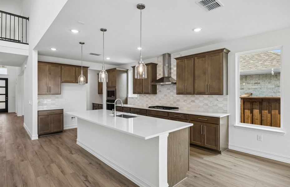Furnished interior view inside a new home in Wilson Creek Meadows, Celina (Image 6).