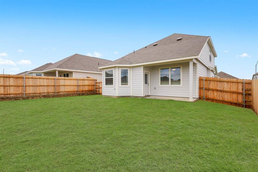 Front exterior of a new home in Retreat at Fossil Creek, Fort Worth, TX, highlighting curb appeal (Image 2). Front exterior of a new home in Retreat at Fossil Creek, Fort Worth, TX, highlighting curb appeal (Image 2).