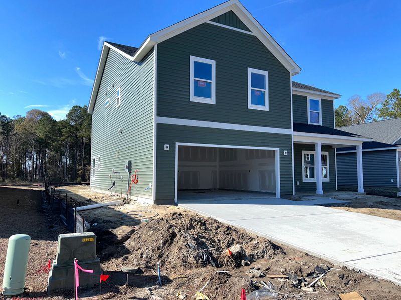 In-progress construction of a new home in Trieste at Bella Vita, Myrtle Beach, SC (Image 11).