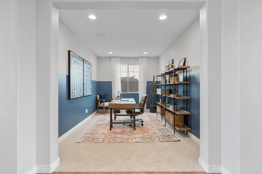Furnished interior view inside a new home in Parkside, Avondale (Image 9).